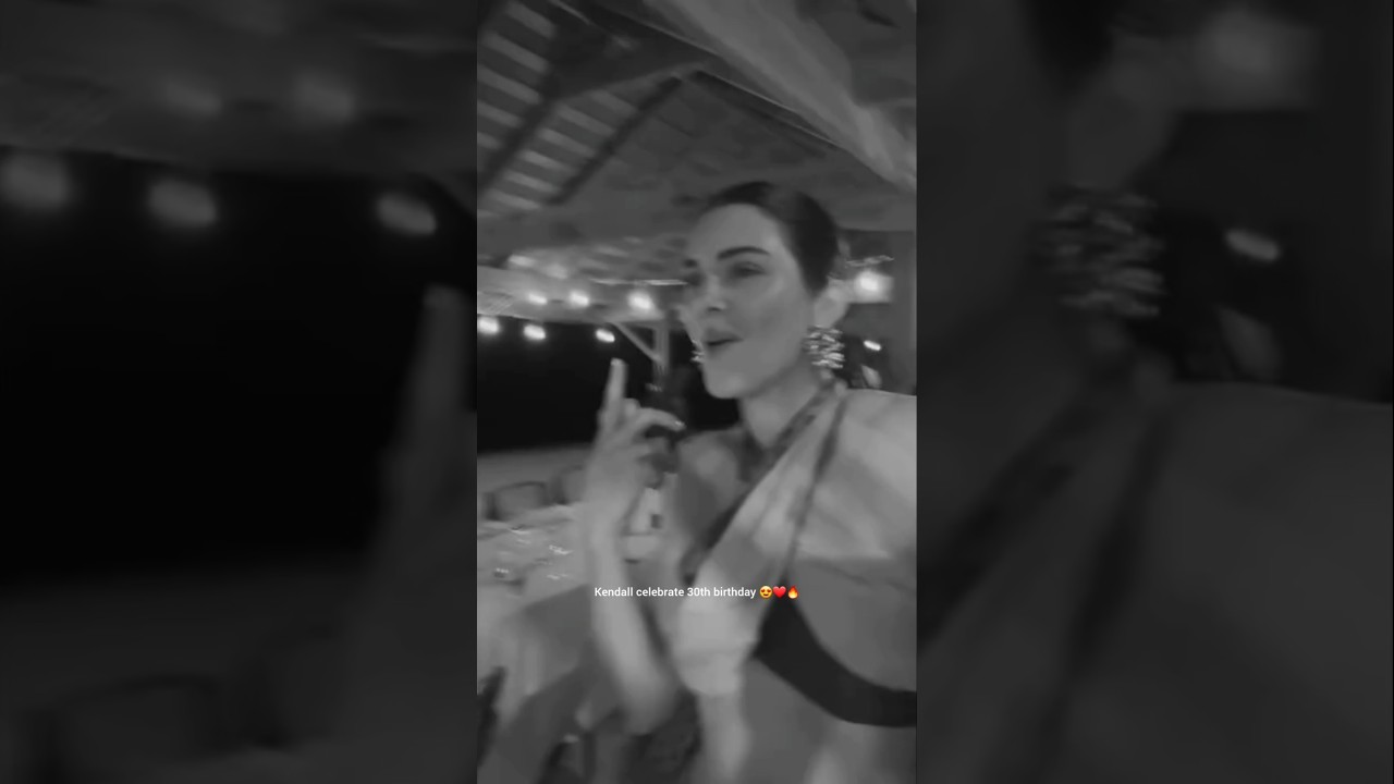kendall celebrate birthday on Mustique Island 🏝 