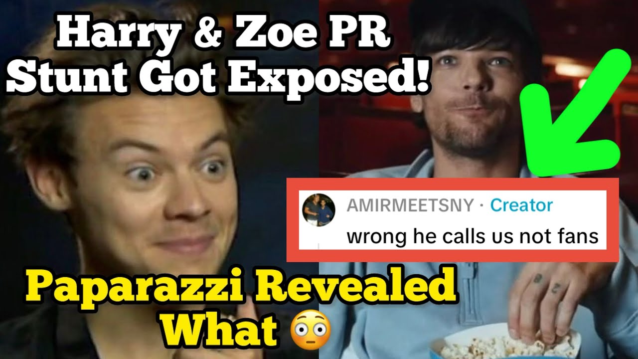 Harry & Zoe 😳 PR Stunt Got Exposed By Paparazzi 👀