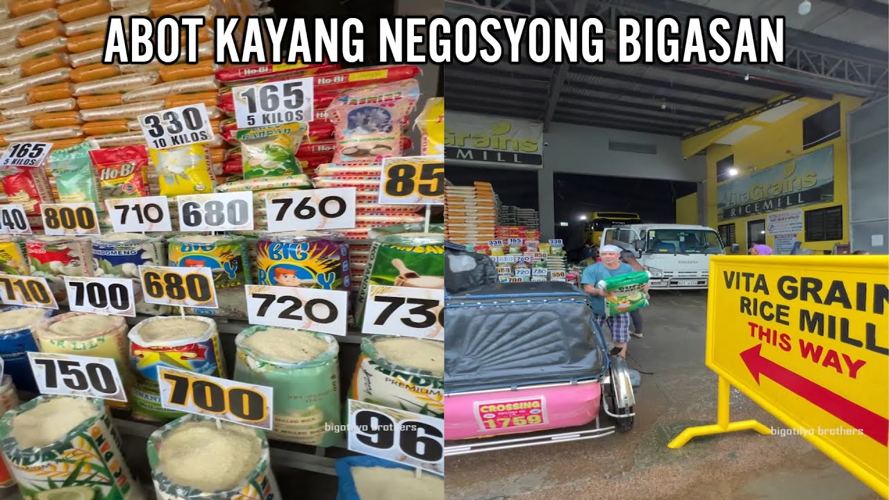 Sigurado Ang Inyong Kita Sa Negosyong Bigasan