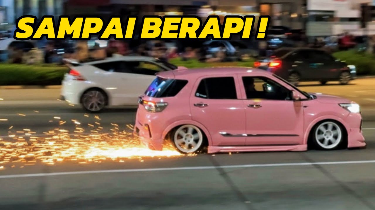 Kereta lowered sangat, berapi sepanjang jalan! - Malam Minggu Kuantan
