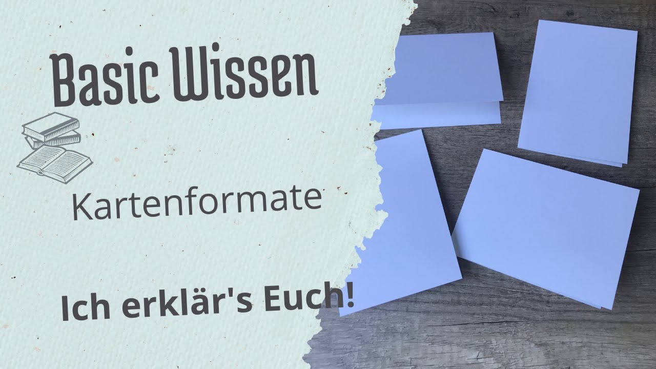 Basic Wissen Kartenmaße