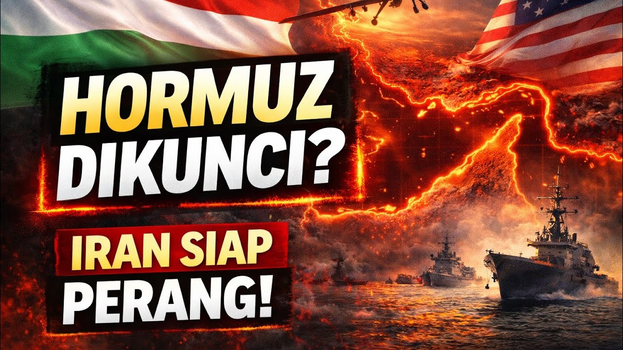 IRAN KLAIM KENDALI PENUH SELAT HORMUZ | Ambang Perang dengan Amerika Serikat?