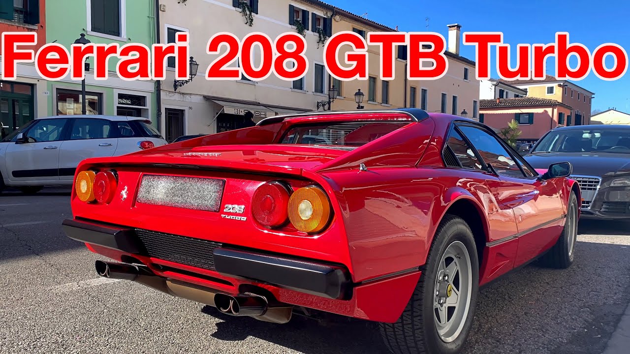 Ferrari 208 GTB Turbo | START UP