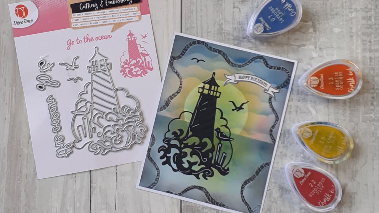 TUTO CARTE AVEC LE DIE PHARE ACTION #1