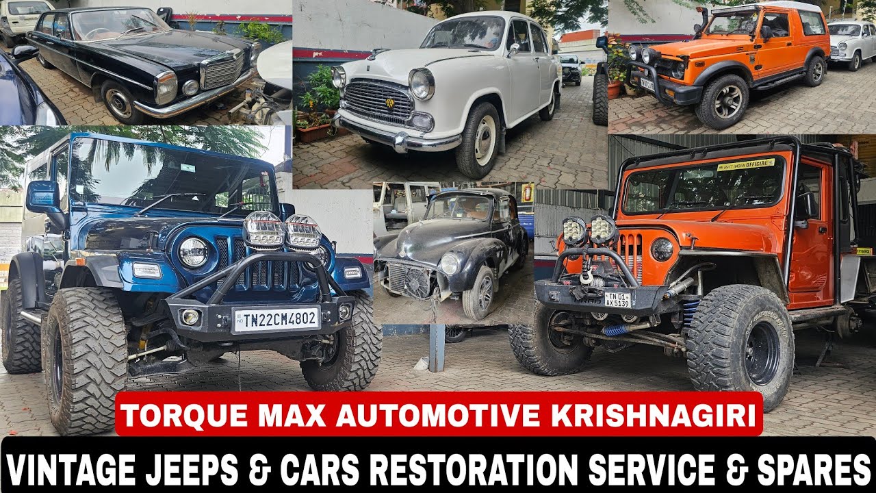 VINTAGE JEEPS & CARS RESTORATION, SERVICE, PAINTING & SPARES | TORQUEMAX AUTOMOTIVE | ARK Diaries