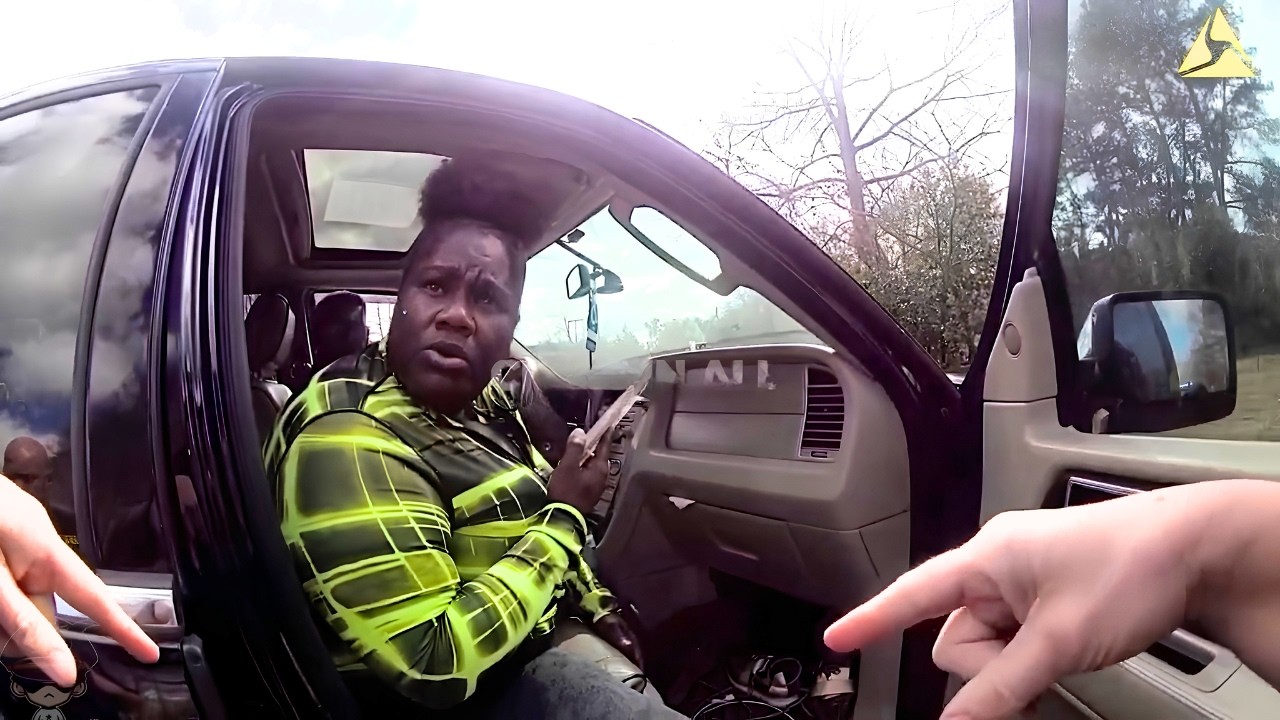 The Moment She Realises It's Over &ndash; When Cops Search the Car