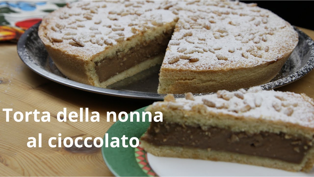 Torta della Nonna al Cioccolato