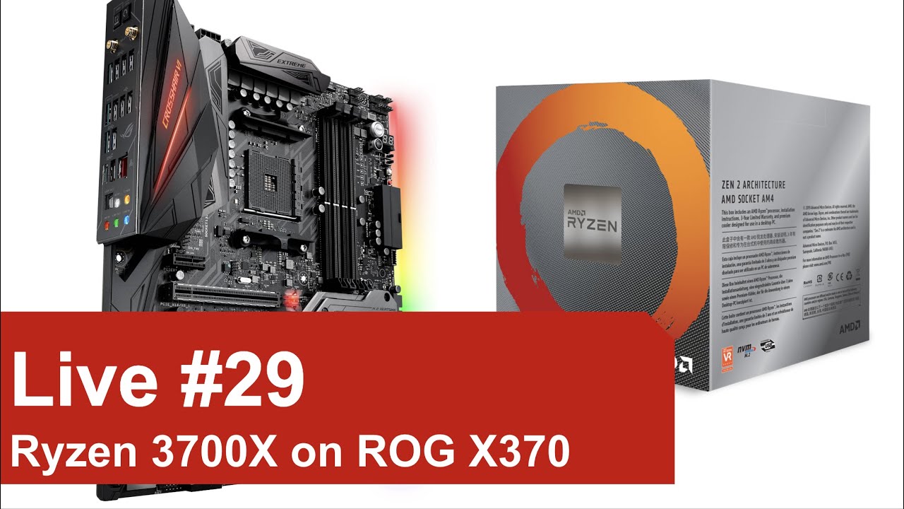 Possible? Overclock Ryzen 3700X sur CROSSHAIR VI Extreme X370