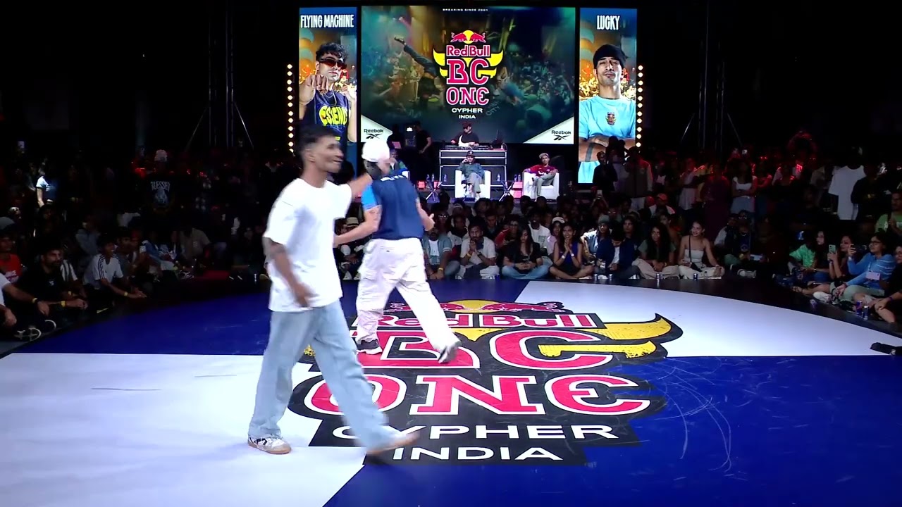 Bboy Flying Machine VS Bboy Lucky | Top 16 | Red Bull BC One Cypher India | 2024