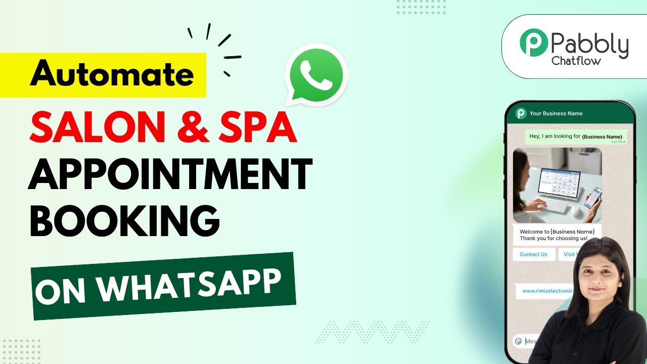 How to Automate Salon & Spa Appointment Booking on WhatsApp