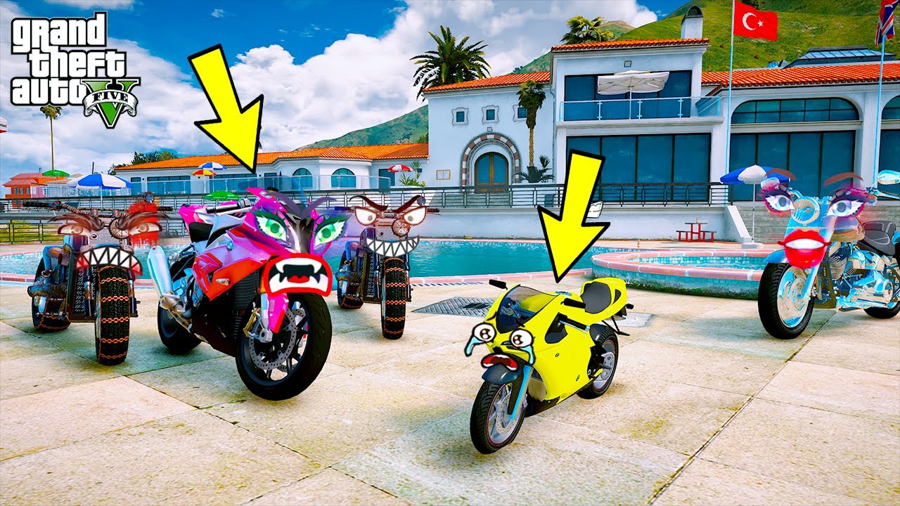 KÜÇÜK MOTOR BMW S1000RR KÖTÜ ANNESİYLE TANIŞIYOR! 😥 - GTA 5