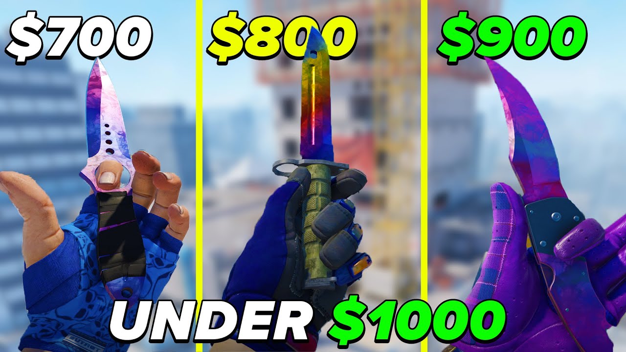 The BEST Knife + Glove COMBOS For Under $1000 (2025)