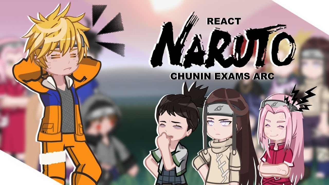 NARUTO CHUNIN Exams ARC React To Naruto and his Future (2x speed) // [🇺🇸/🇷🇺]