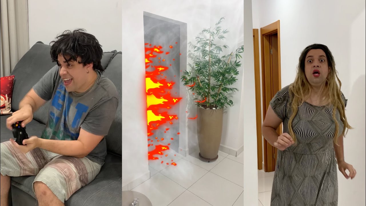 MEIA HORA DE VÍDEOS (TENTE NÃO RIR) TUTU SANGOME TV
