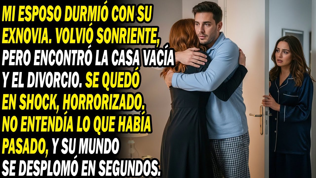 Esposo Pasó Noche Con Exnovia. Volvió Feliz; Halló Casa Vacía Y Divorcio. Se Horrorizó, Colapsó...