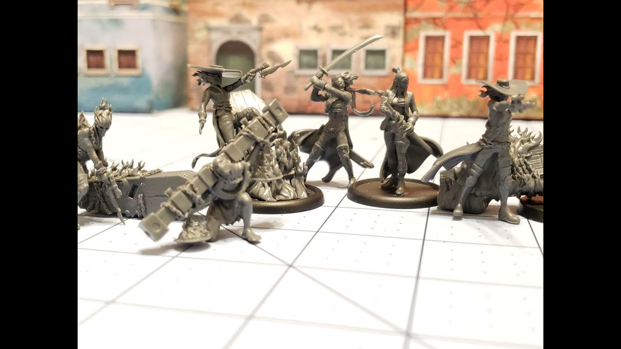 Wyrd: Malifaux 3E- Lady Justice Core Box unboxed and built!