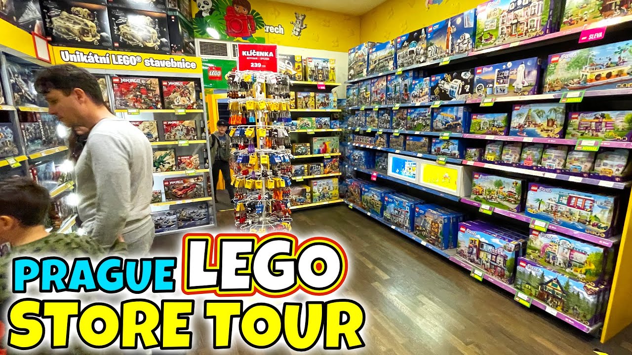 Tour of the LEGO Store at the Prague LEGO Museum  🛒