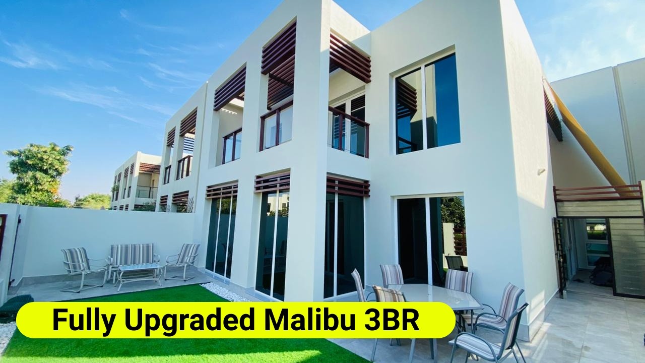 Malibu 3BR For Sale | Fully Upgraded Exclusive Villa | Mina Al Arab