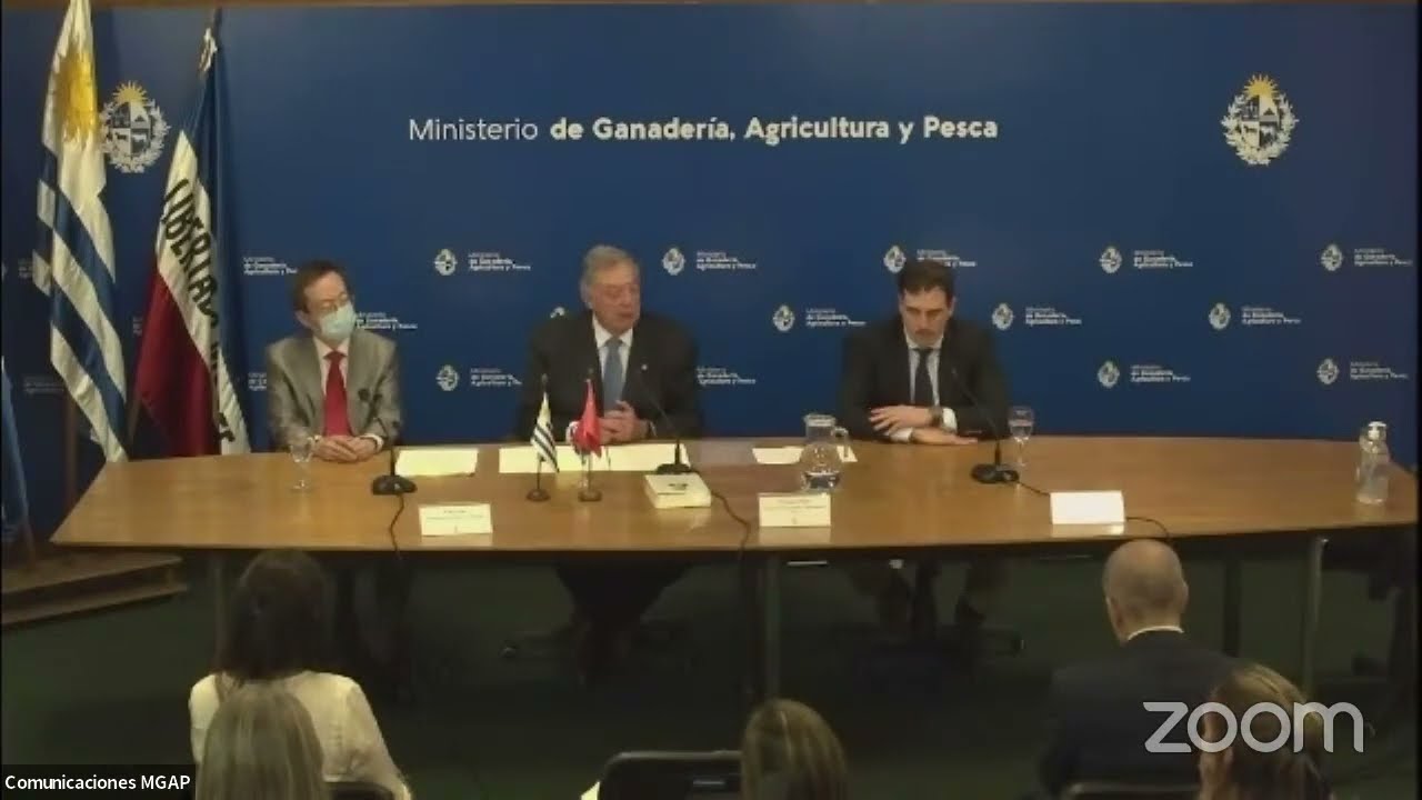 Firma del protocolo para dar inicio al comercio de sorgo con China