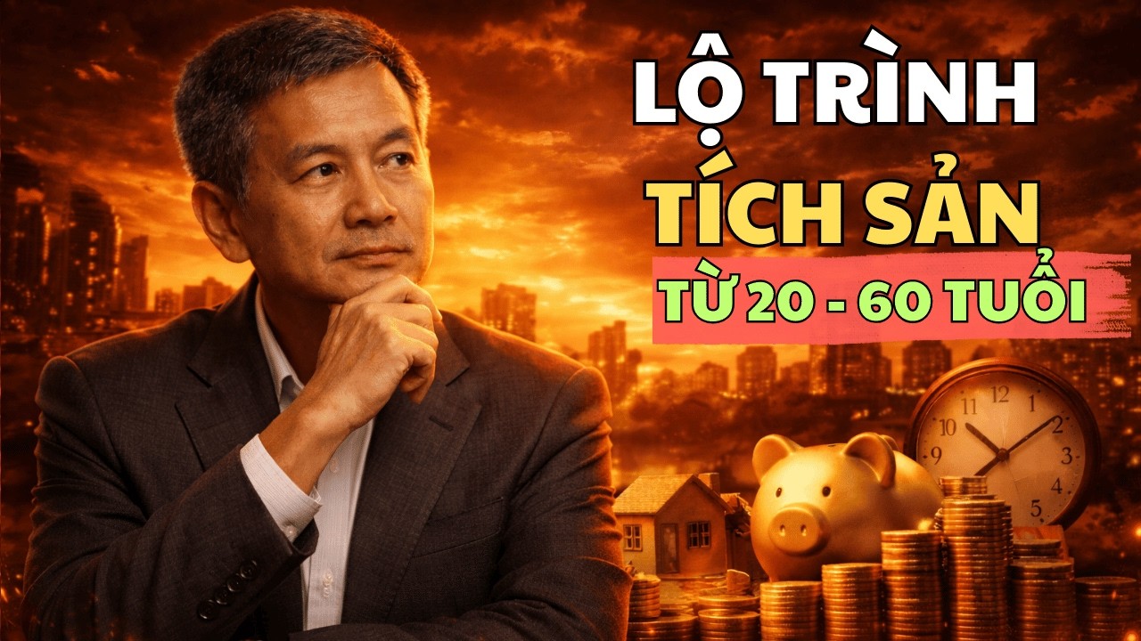 Lộ Trình Tích Sản Từ 20–60 Tuổi: Mỗi Giai Đoạn Nên Làm Gì Để Giàu Bền Vững