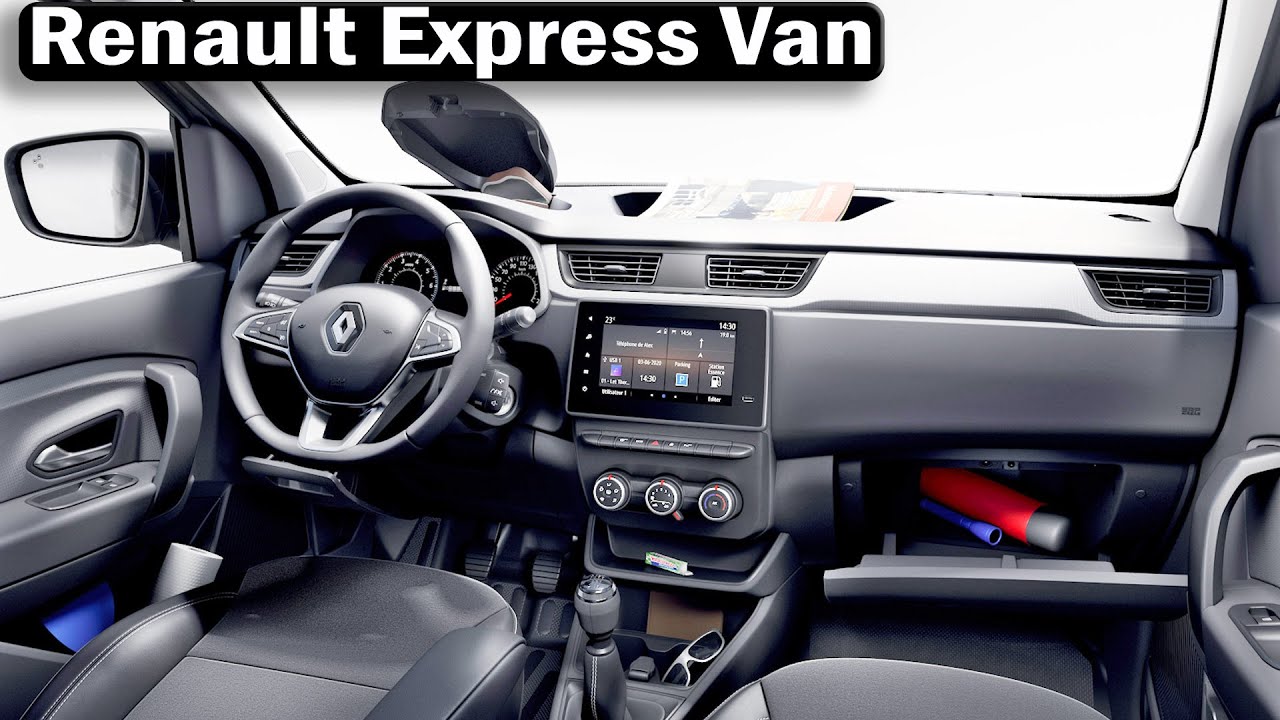 The All new Renault Express Van Interior & Tech spec