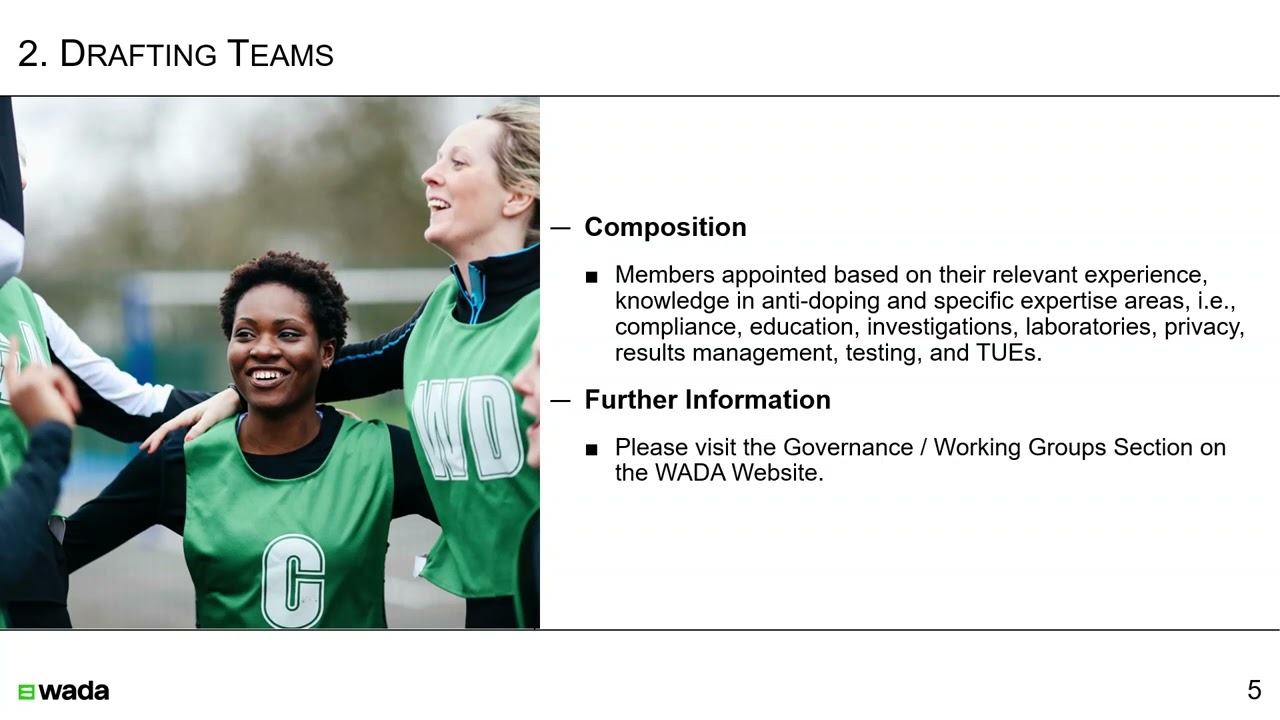 2027 World Anti-Doping Code & International Standard Update Process - Launch Webinar