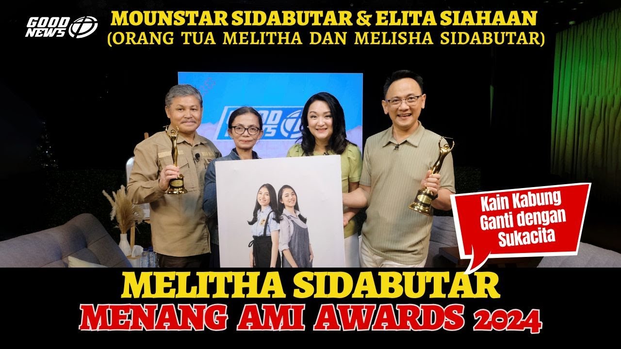 MELITHA SIDABUTAR MENANG AMI AWARDS 2024 #penolongyangsetia #melithasidabutar #trilogi #lagukristen