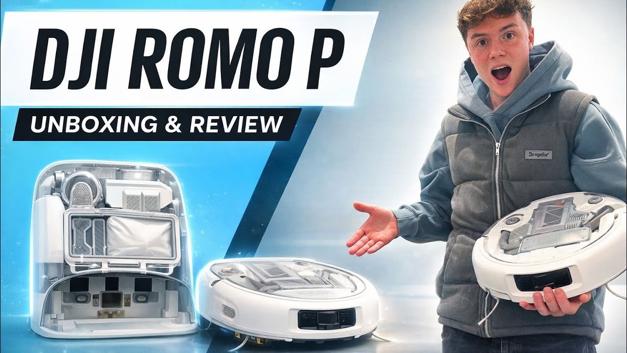 DJI Romo P - Der erste Wisch-Roboter von DJI  [ Unboxing & Review ] TuToTV