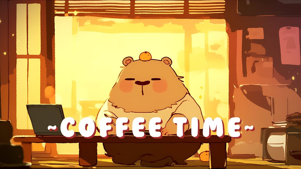 [Long Session] Capybara Lofi Collection | Cozy Japanese Lofi Mix 🦫 🍵 ✨