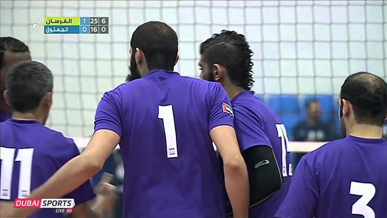 الثلاثاء  2014/07/15 - منافسات كرة الطائره - دور8 - معتوق  Vs الفرسان