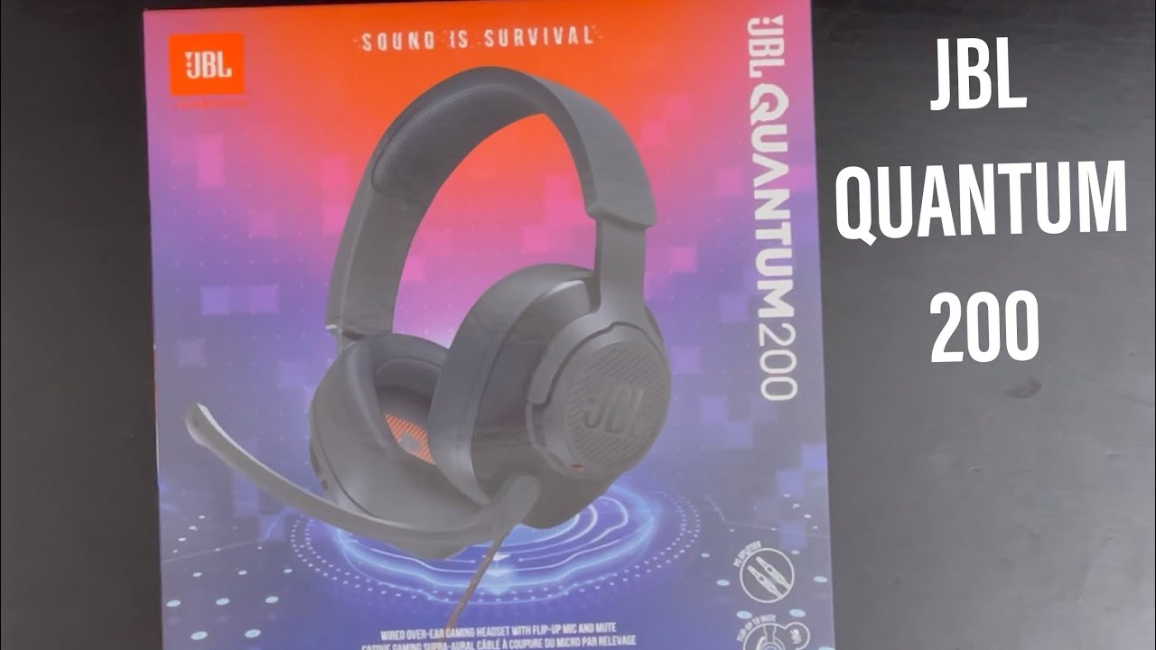 UnBoxing JBL QUANTUM 200