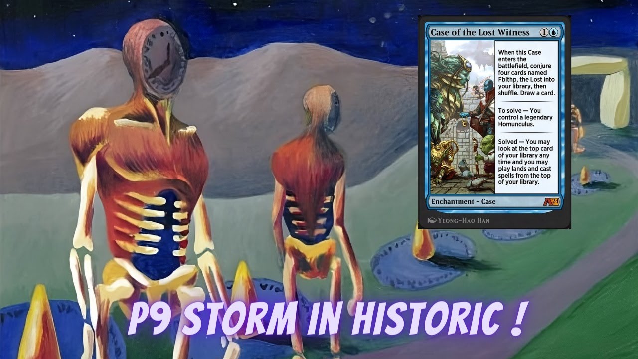 MTGA HISTORIC｜MONO BLUE P9 STORM