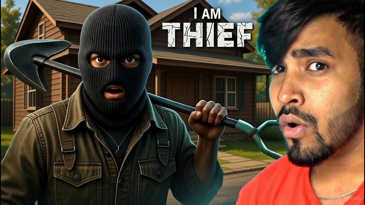 I BECAME A PROFESSIONAL THIEF TO EARN $| TECNOGAMERZ GAMPLAY #1