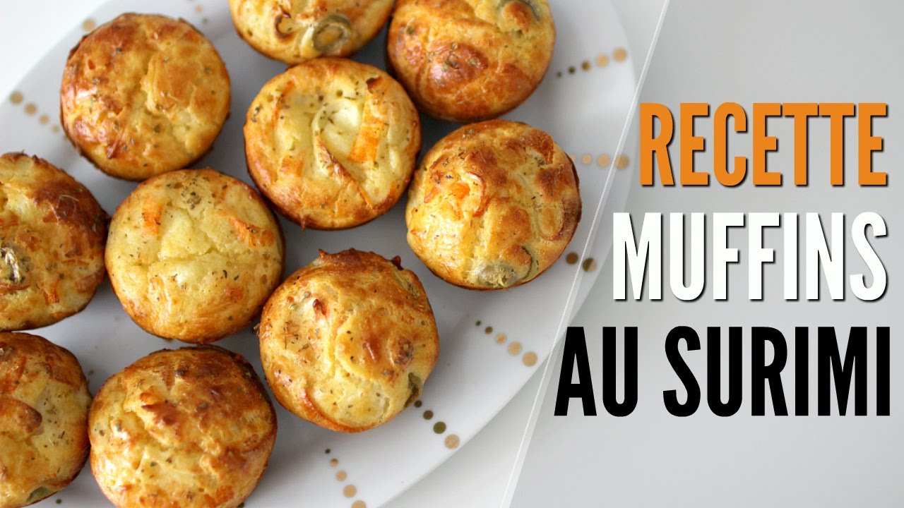 Recette Ramadan FACILE - Muffins salés au surimi