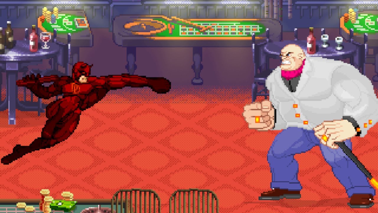 MUGEN Battle Showcase: Daredevil Vs Kingpin