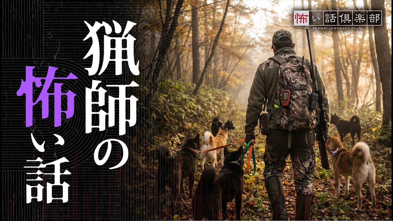 【怖い話】猟師の怖い話【怪談朗読】「カエシテ」「猟師のしきたり」