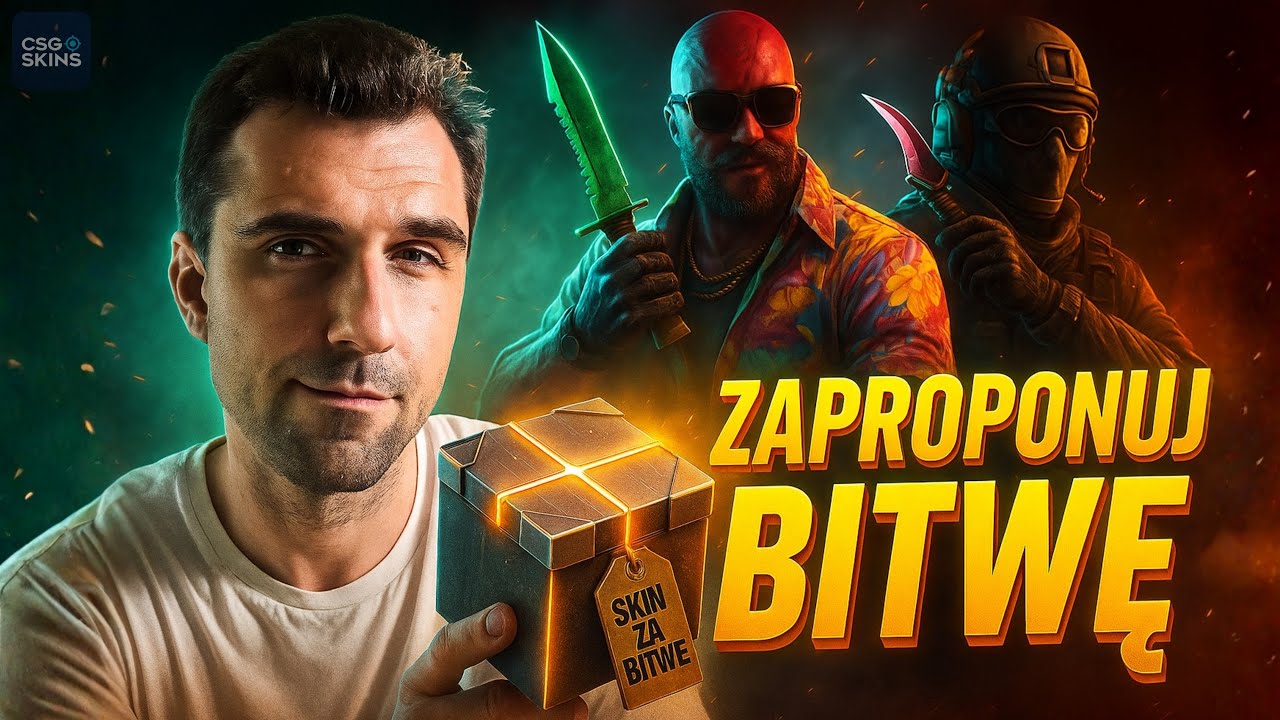 ROZDAJĘ SKINA za NAJLEPSZY POMYSŁ NA BITWĘ! 💥 CSGOSKINS