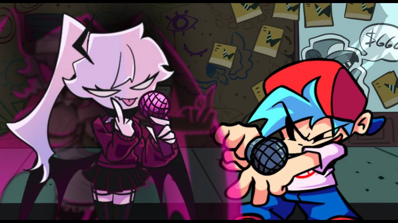 Bomblitz but selvena and BF sing  it【FNF】