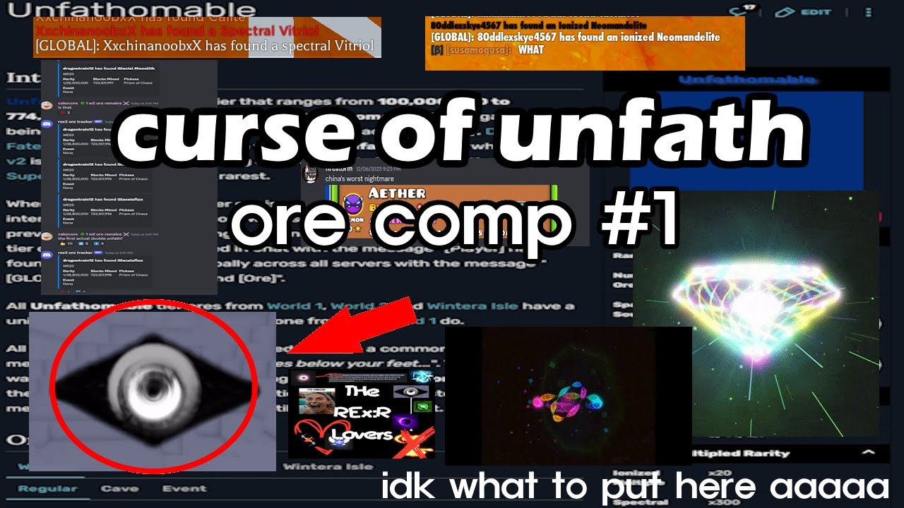 (rex:reincarnated) curse of unfath ore comp #1