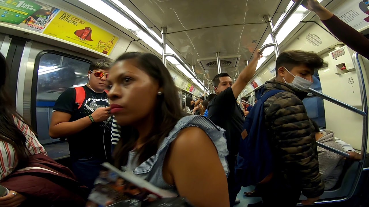 Viaje en el metro de la #CDMX Recorrido entre Cuatro Caminos y Tasqueña