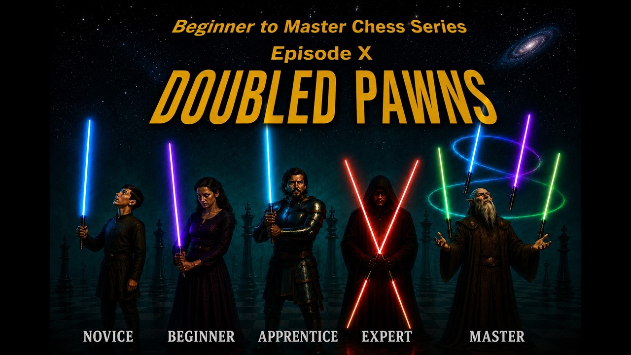 Beginner to Master #10 - Doubled Pawns - Chess Series