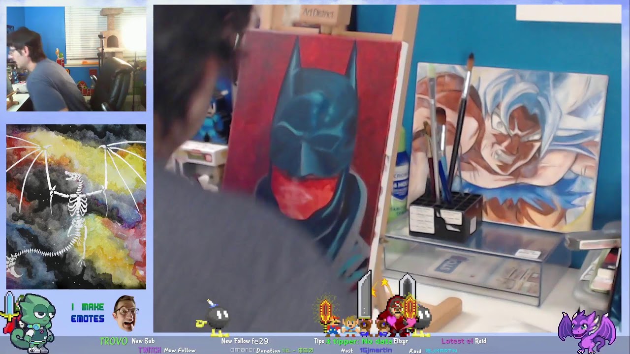 Paint The Batman - Acrylic