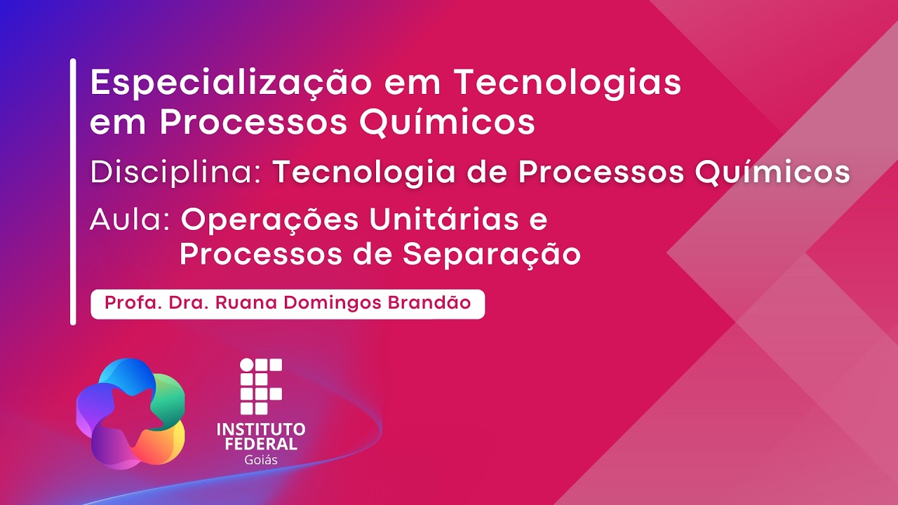 Tecnologia de Processos Químicos | Tópico 2