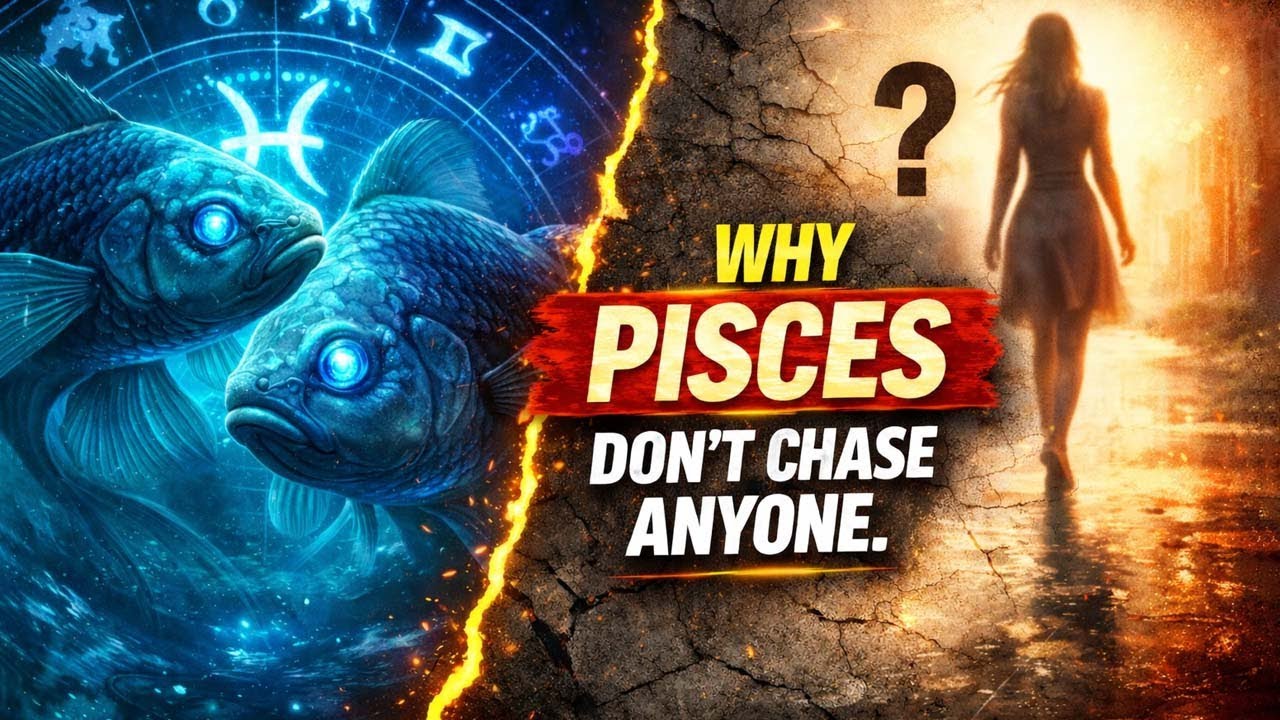 Why the PISCES sign doesn't chase after anyone.
