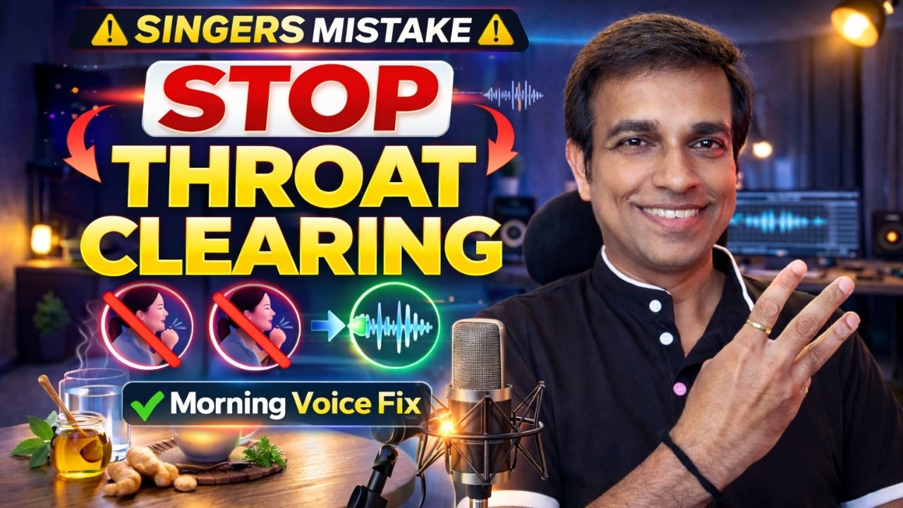 Stop Clearing Your Throat! 3 Morning Habits For Crystal Clear Singing Voice