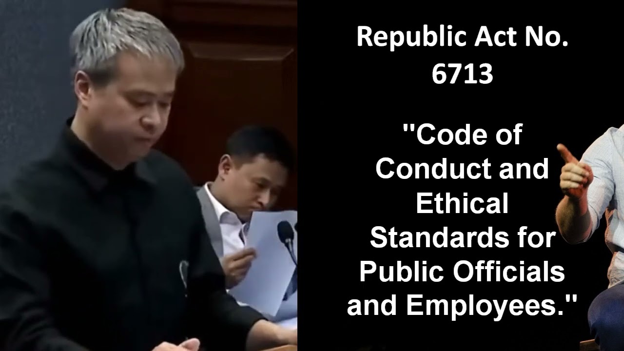 CODE OF CONDUCT AND ETHICAL STANDARDS FOR PUBLIC OFFICIALS AND EMPLOYEES