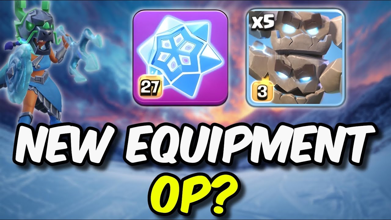 НОВОЕ снаряжение Frost Flake доминирует в Легендарной лиге! (Clash of Clans)
