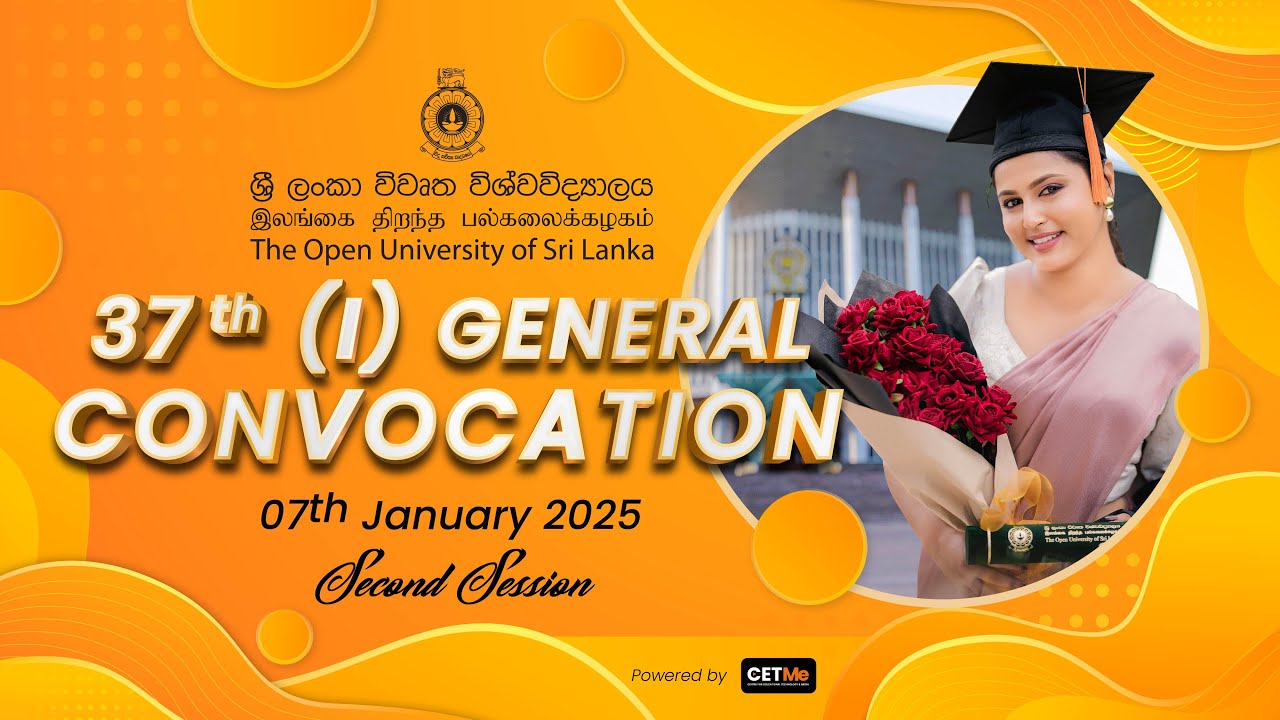 37th (I) General Convocation – (07th January 2025) 2nd Session Live Streaming