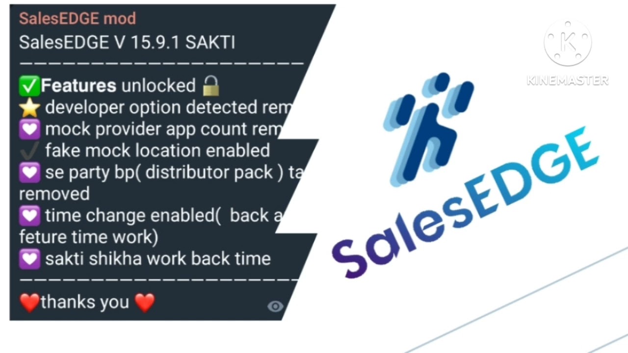 SalesEDGE  sakti mod apk , salesedge mock location work,salesedge mod