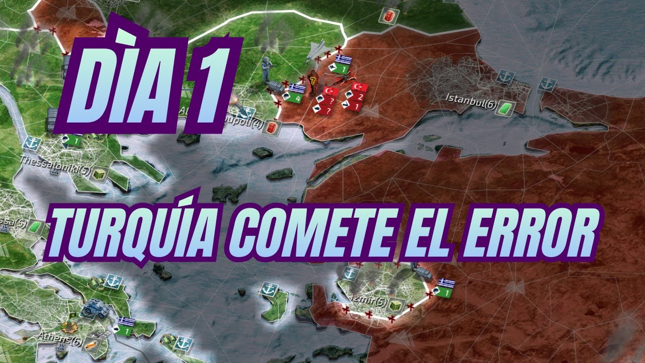 Supremacy WW3 | DÍA 1 | TURQUÍA ataca primero - Grecia responde y toma Izmir